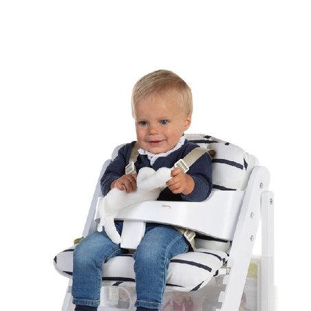 CHILDHOME - Krzesełko do karmienia Lambda 3 White