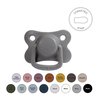 Filibabba Smoczki 2 szt. 6m+ Dark Grey FILIBABBA