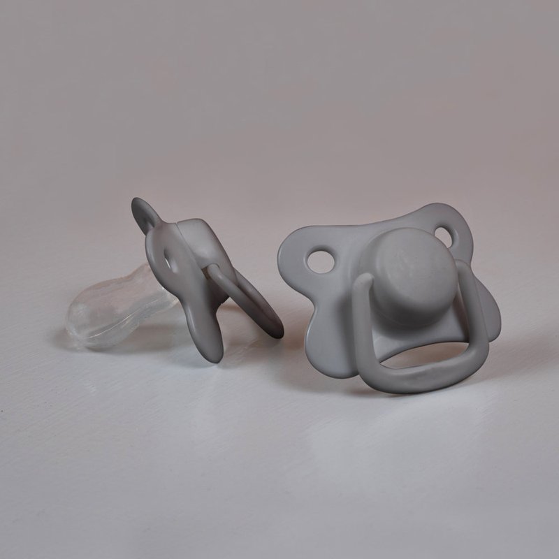 Filibabba Smoczki 2 szt. 6m+ Dark Grey FILIBABBA