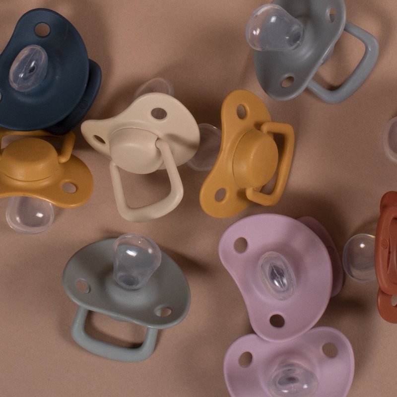 Filibabba Smoczki 2 szt. 6m+ Dark Grey FILIBABBA