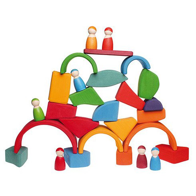 Klocki do budowania 15 szt. 0+, Grimm's