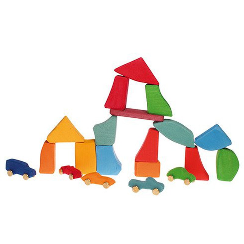 Klocki do budowania 15 szt. 0+, Grimm's