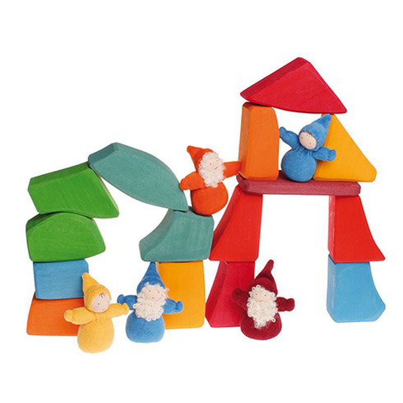 Klocki do budowania 15 szt. 0+, Grimm's