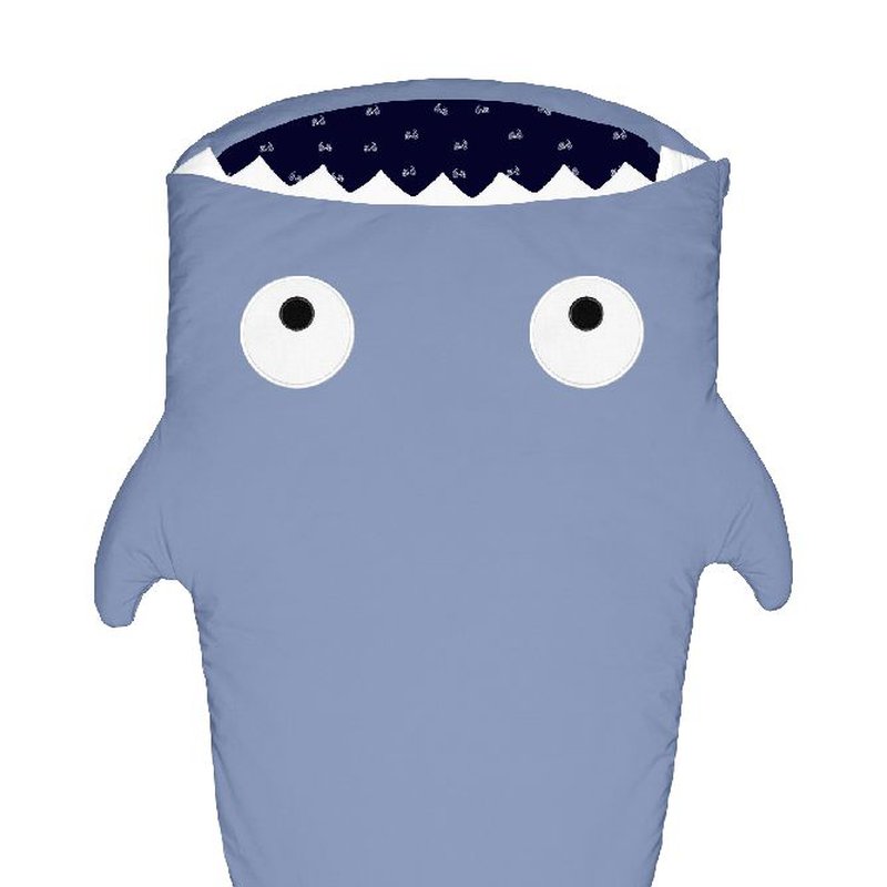 Baby Bites Śpiworek letni Shark (2-6 lat) Slate Blue BABY BITES