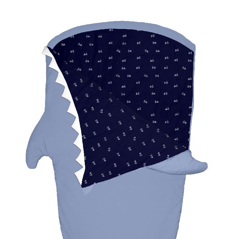 Baby Bites Śpiworek letni Shark (2-6 lat) Slate Blue BABY BITES