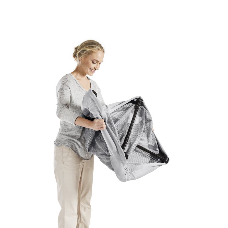 BABYBJORN - łóżeczko turystyczne LIGHT - czarny