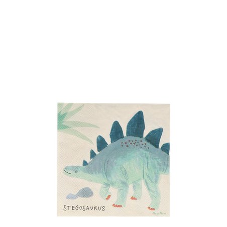 Meri Meri - Małe serwetki Królestwo dinozaurów