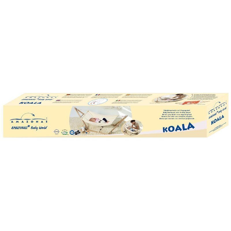 AMAZONAS - AZ-4060000 KOALA - HAMACZEK Z DREWNIANYM STOJAKIEM