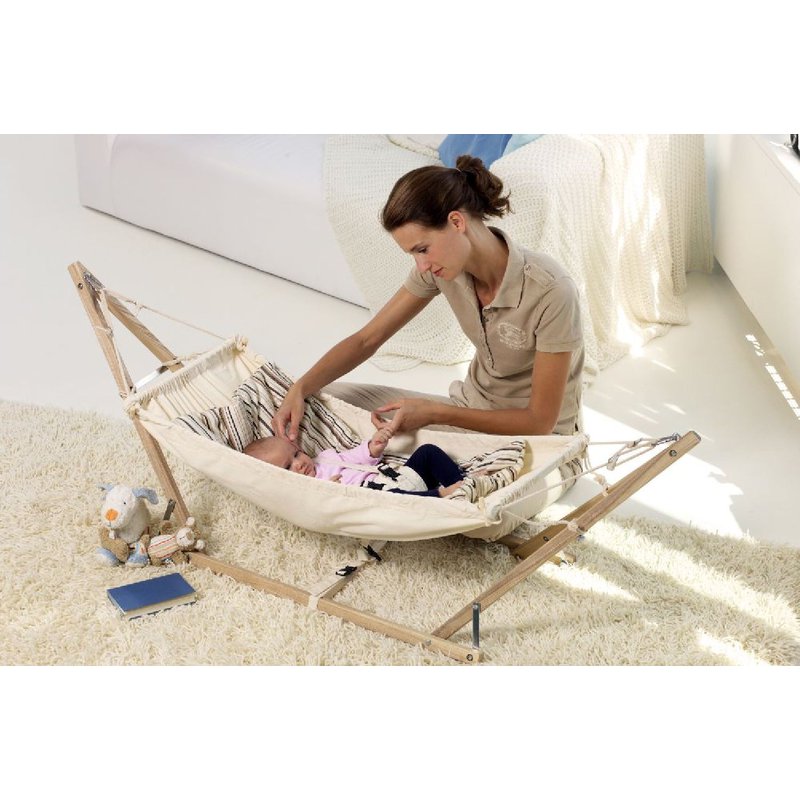 AMAZONAS - AZ-4060000 KOALA - HAMACZEK Z DREWNIANYM STOJAKIEM