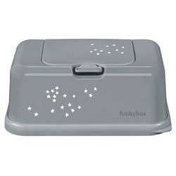 Funkybox - Pojemnik na Chusteczki, Grey Little Stars