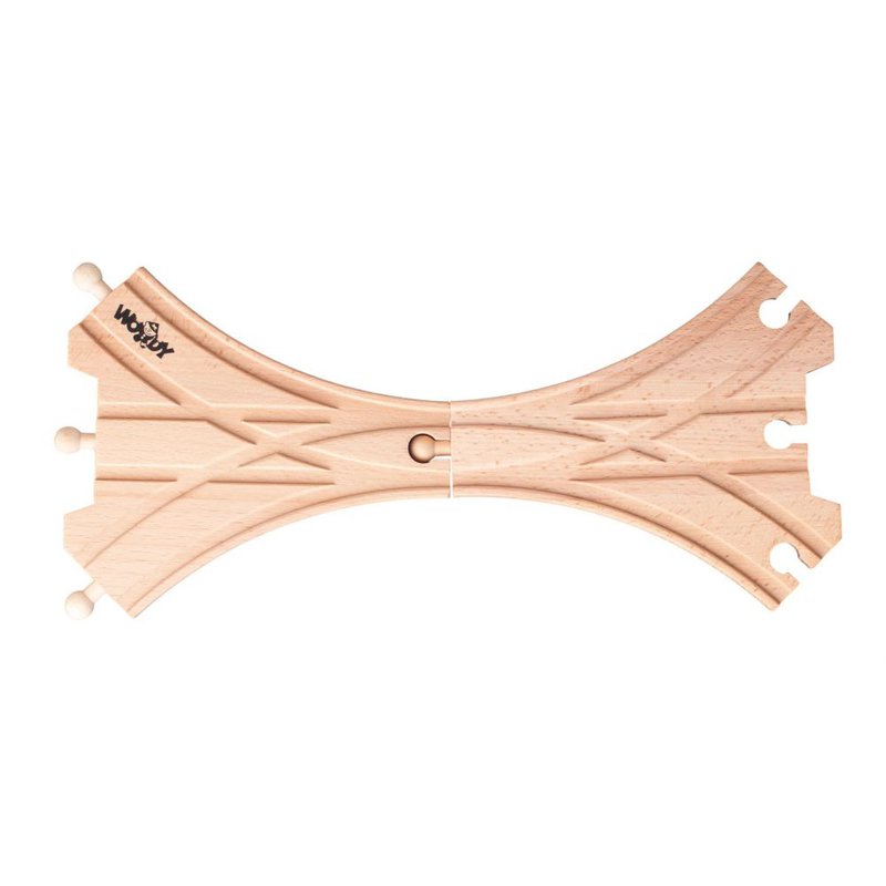 Woody - Rozjazd kolejowy "X"