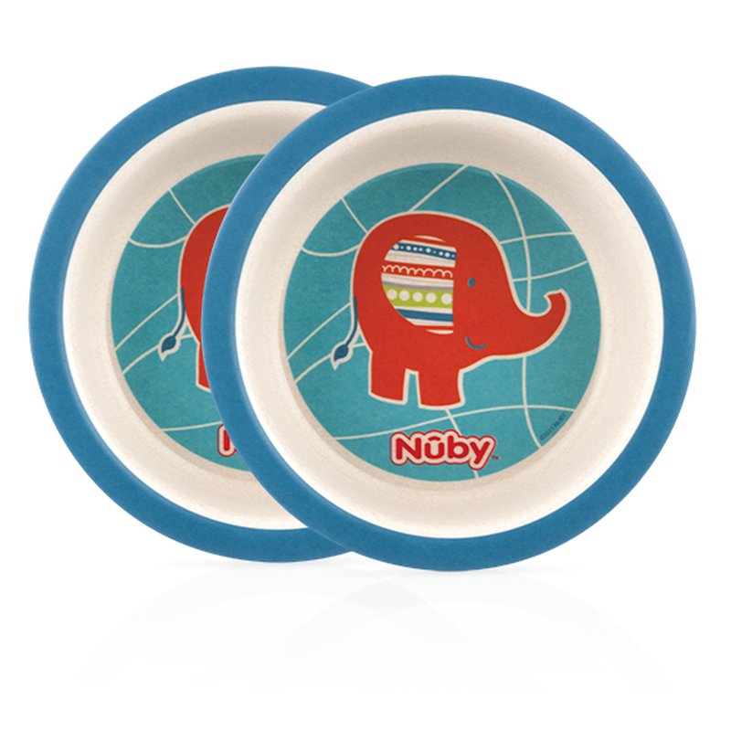 Nuby Zestaw bambusowych miseczek ID5501