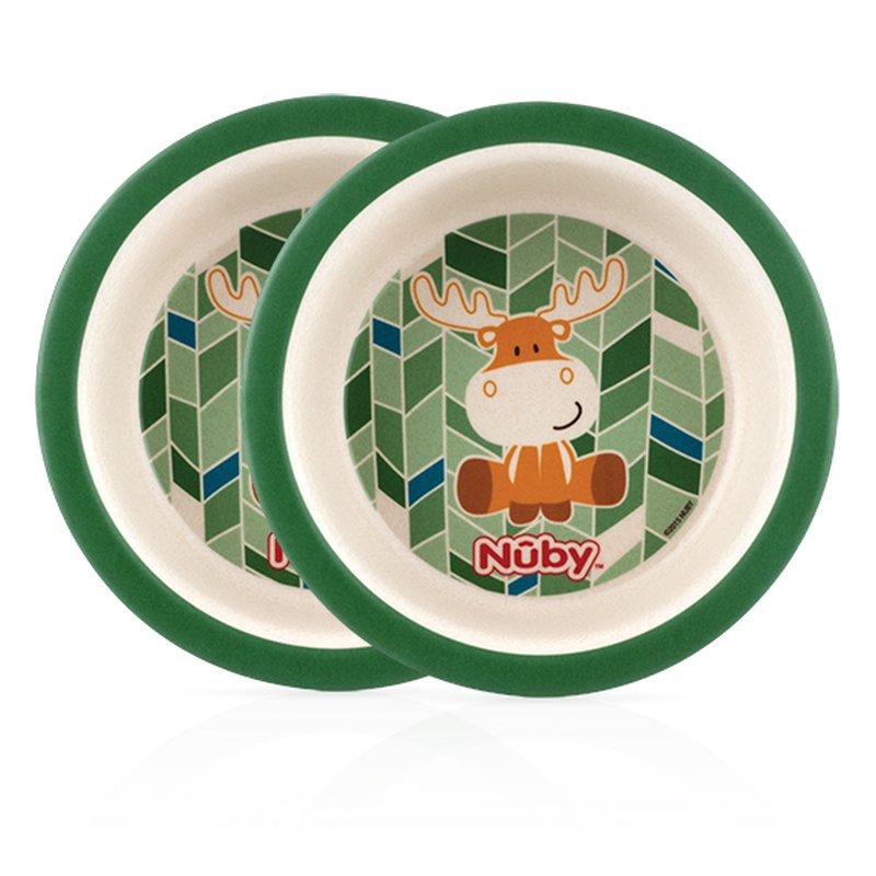 Nuby Zestaw bambusowych miseczek ID5501