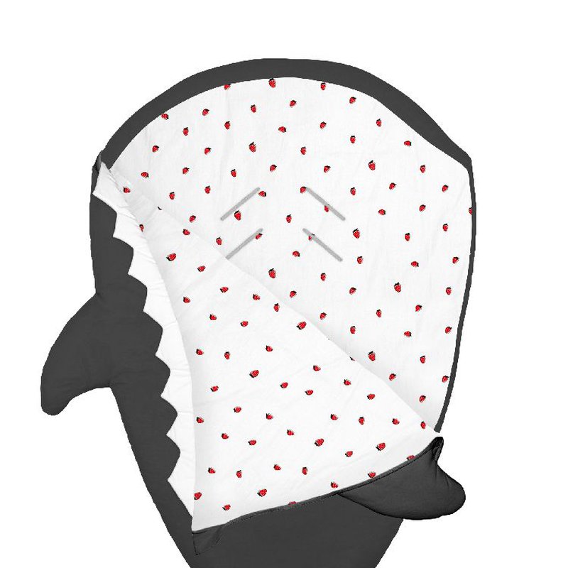 Baby Bites Śpiworek zimowy Shark (1-18 miesięcy) Grey BABY BITES