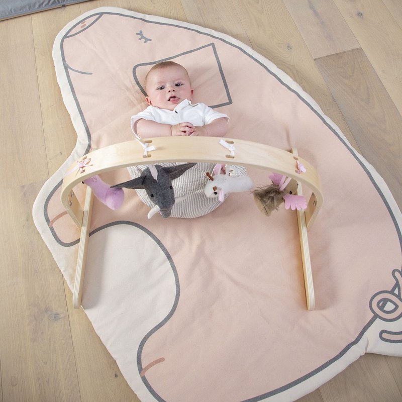 Childhome Mata do zabawy Pig 150 cm CHILDHOME