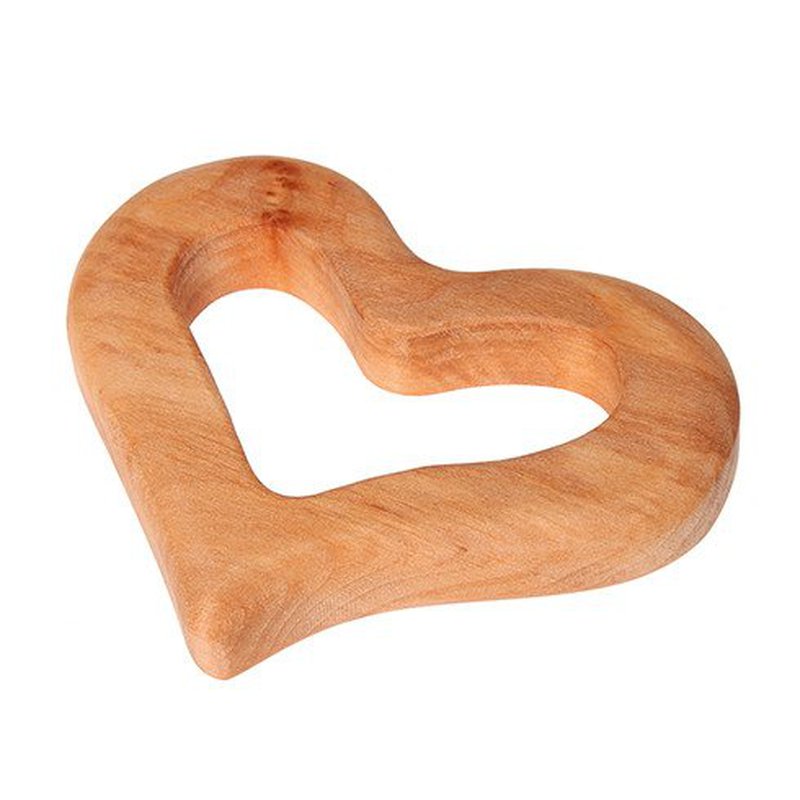 Gryzak, Serduszko, kolekcja naturalna 0+, Grimm's