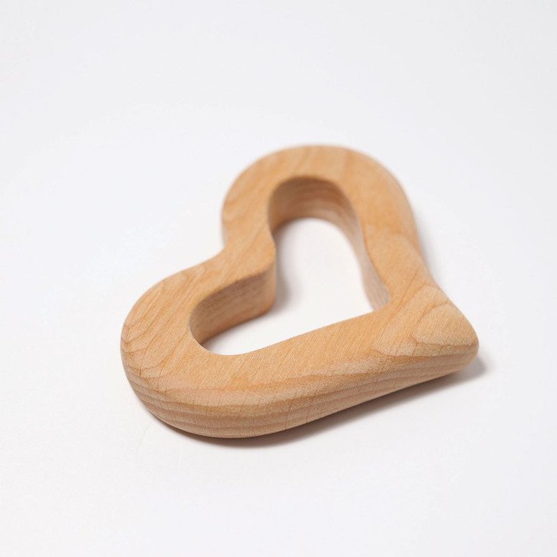 Gryzak, Serduszko, kolekcja naturalna 0+, Grimm's