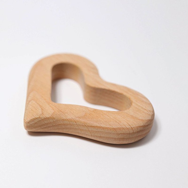 Gryzak, Serduszko, kolekcja naturalna 0+, Grimm's