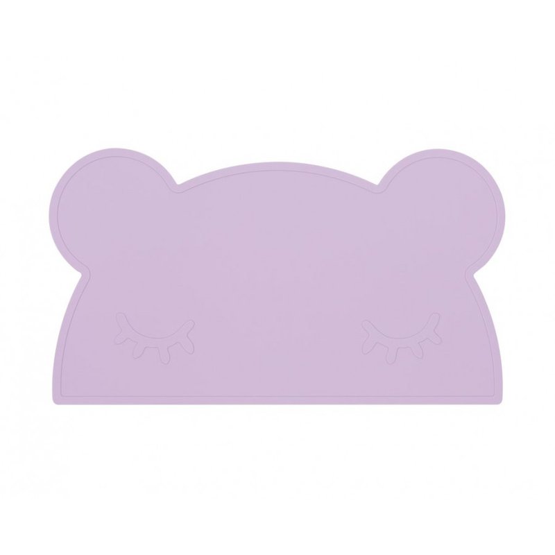 Silikonowa podkładka Miś We Might Be Tiny - Lilac
