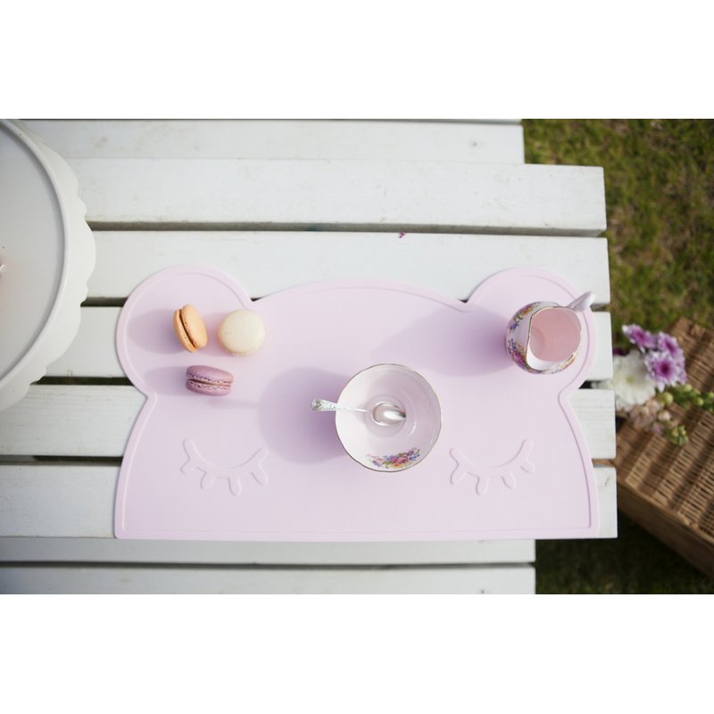 Silikonowa podkładka Miś We Might Be Tiny - Lilac