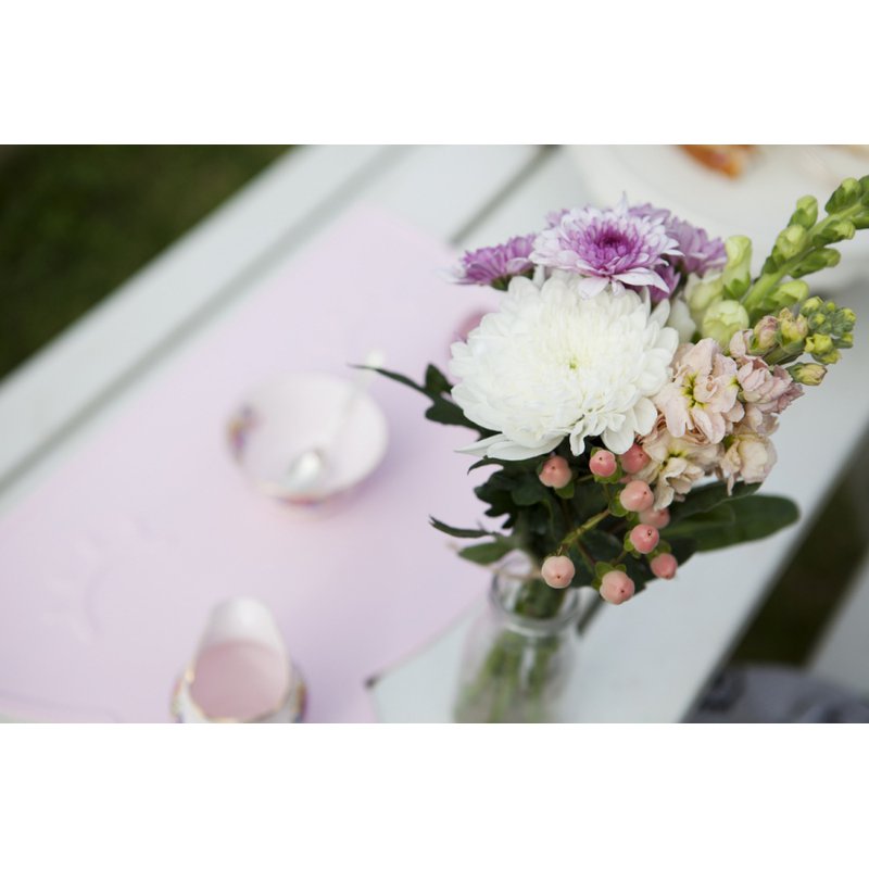 Silikonowa podkładka Miś We Might Be Tiny - Lilac