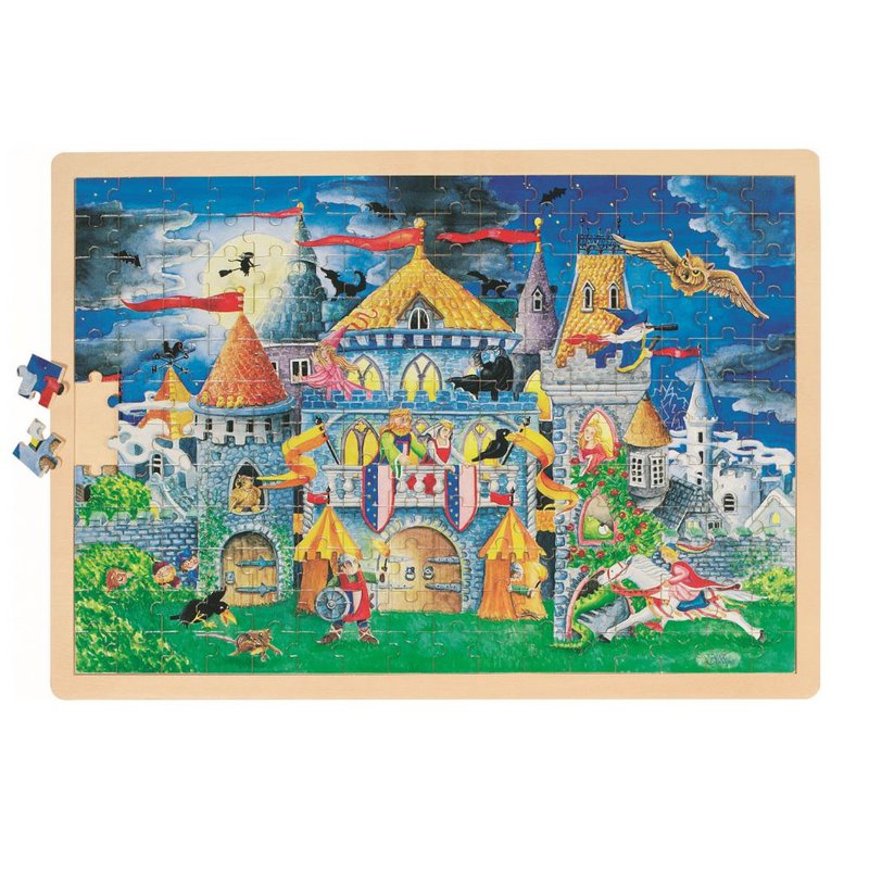 Goki® - Goki - Puzzle duże bajkowy zamek