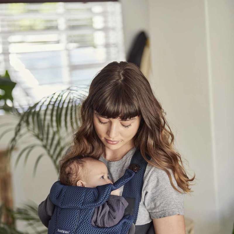 BABYBJORN MOVE 3D Mesh - nosidełko, Granatowy