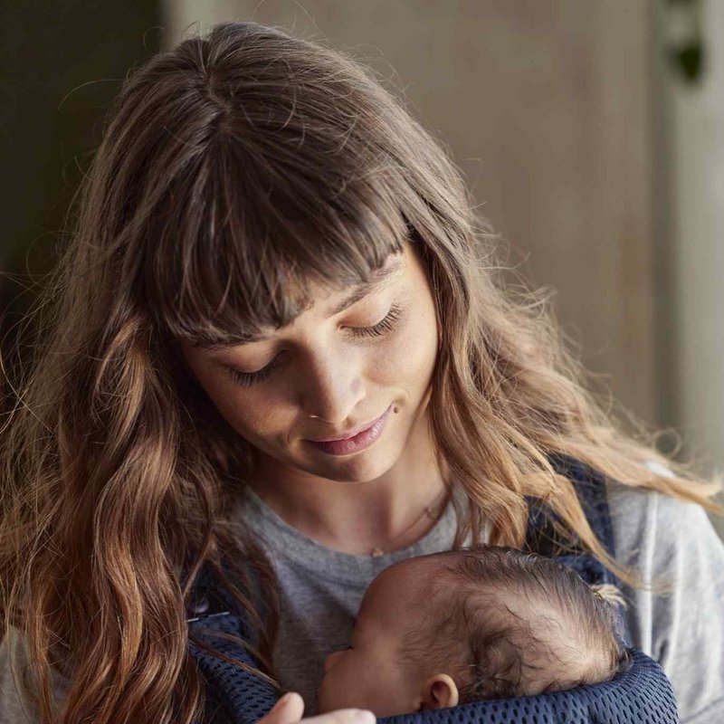 BABYBJORN MOVE 3D Mesh - nosidełko, Granatowy