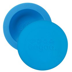 oogaa Blue Bowl & Lid silikonowa miseczka z pokrywką