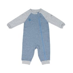 Juddlies Organic Raglan Pajacyk Blue M