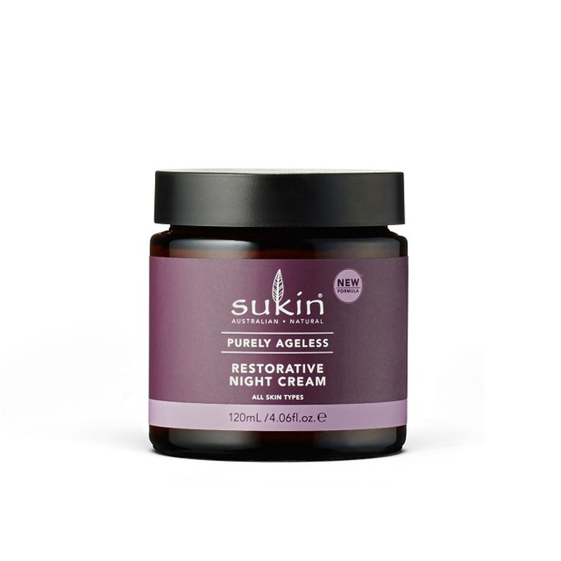 Sukin, PURELY AGELESS Regenerujący krem na noc, 120ml SUKIN