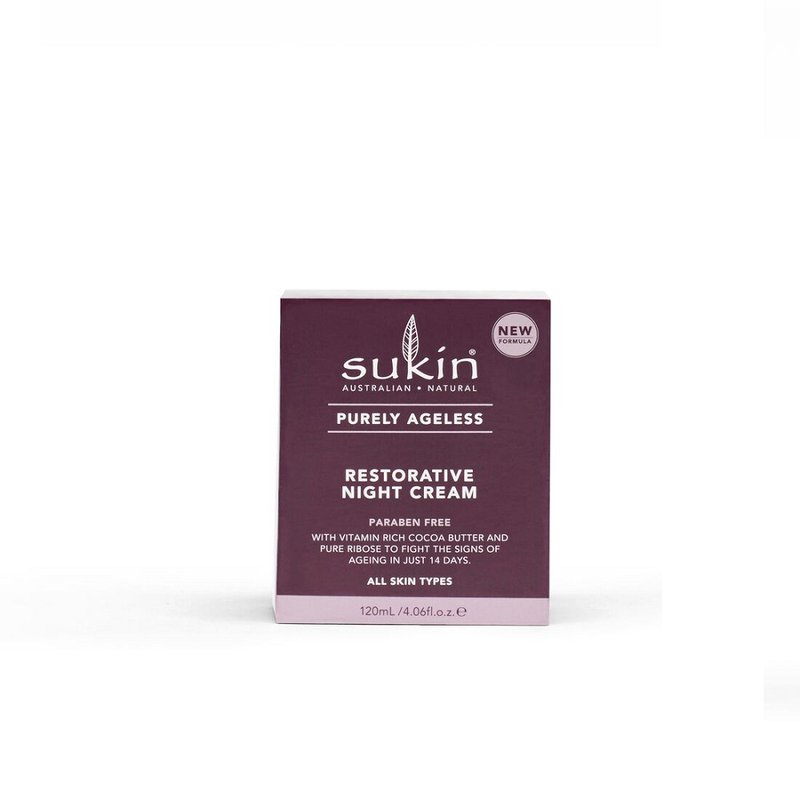 Sukin, PURELY AGELESS Regenerujący krem na noc, 120ml SUKIN