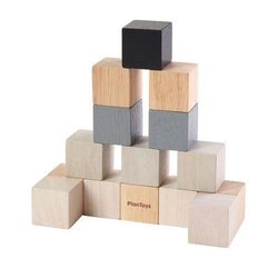 Drewniane klocki, 15el., Plan Toys