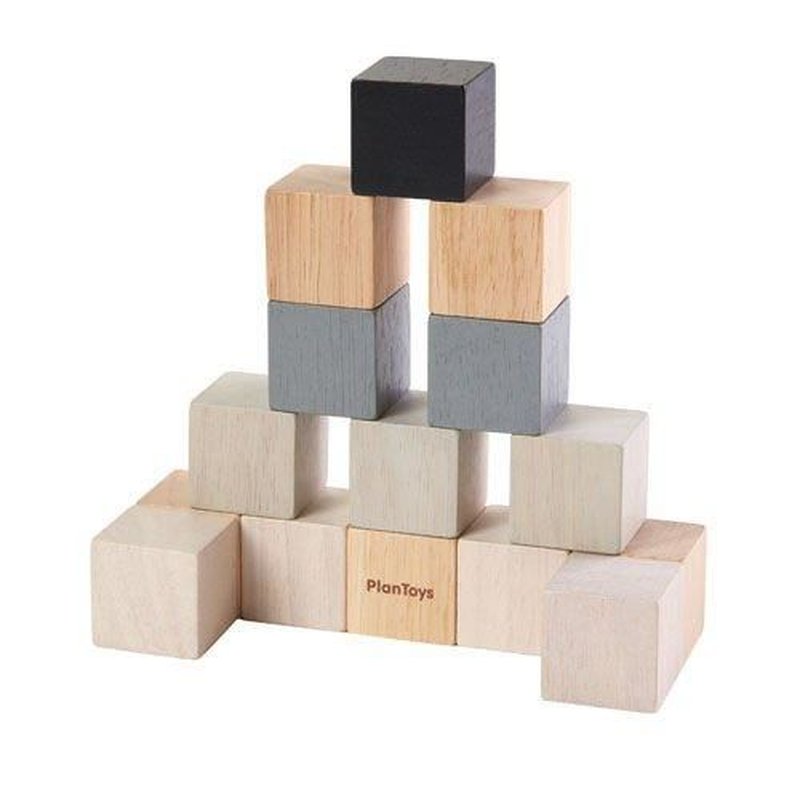 Drewniane klocki, 15el., Plan Toys