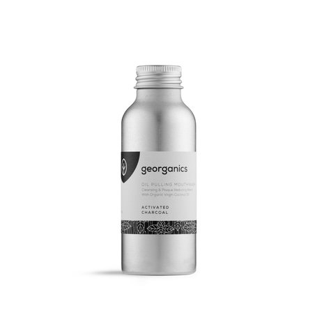 Georganics, Olej do płukania ust, Activated Charcoal, 100 ml GEORGANICS