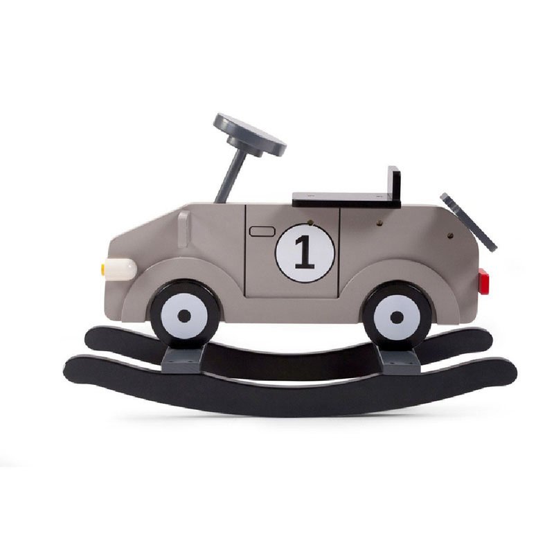 CHILDHOME - Bujak na biegunach Moje Pierwsze Autko Grey