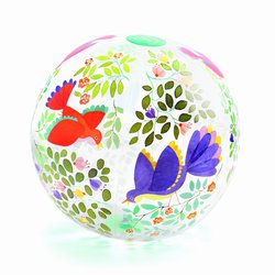 Djeco - Piłka plażowa PTAKI I KWIATY DJ00171