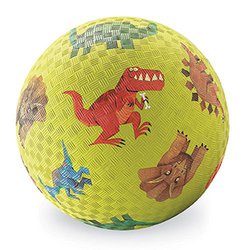 Crocodile Creek® - Piłka 7'', 18cm, motyw Dinozaury, Crocodile Creek