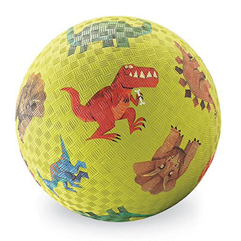 Crocodile Creek® - Piłka 7'', 18cm, motyw Dinozaury, Crocodile Creek