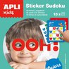 Gra podróżna z naklejkami Apli Kids - Sudoku kolory Gra podróżna z naklejkami Apli Kids - Sudoku kolory