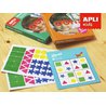 Gra podróżna z naklejkami Apli Kids - Sudoku kolory Gra podróżna z naklejkami Apli Kids - Sudoku kolory