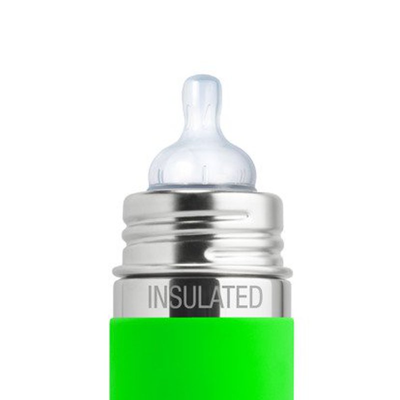 Smoczek dla niemowląt Y 2 szt., szybki przepływ (6m+), do butelek, Pura