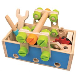 Mertens - Skrzynka ze śrubkami i klockami