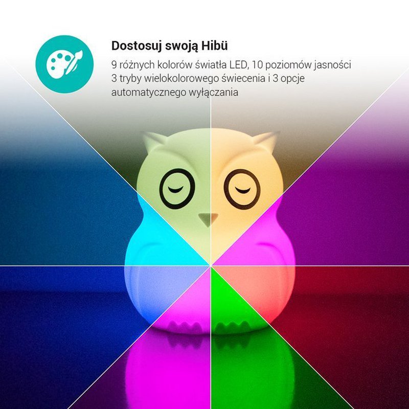 Lampka nocna Hibü, bblüv