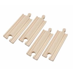 Woody - Tory do kolejek - zestaw 4 szt. 11cm.