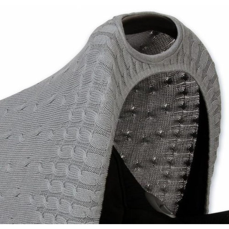 Baby's Only, PROMOCJA -50%, Cable Anthracite Daszek wymienny na fotelik samochodowy 0+, ciemny szary, WYPRZEDAŻ BABY'S ONLY