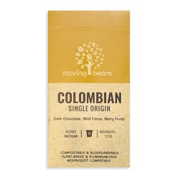 Moving Beans, Kawa w kapsułkach kompostowalnych Colombia Origin, 10 szt. MOVING BEANS