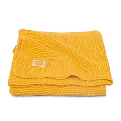 Jollein - Baby & Kids - Jollein - kocyk tkany 75 x 100 cm Basic Ocher