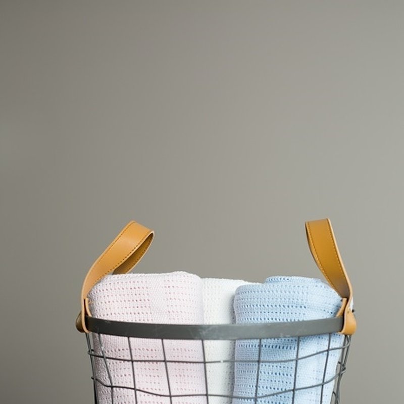 Lulujo Kocyk Bawełniany Tkany Grey