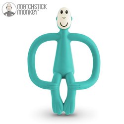 Matchstick Monkey Green Gryzak Masujący ze Szczoteczką
